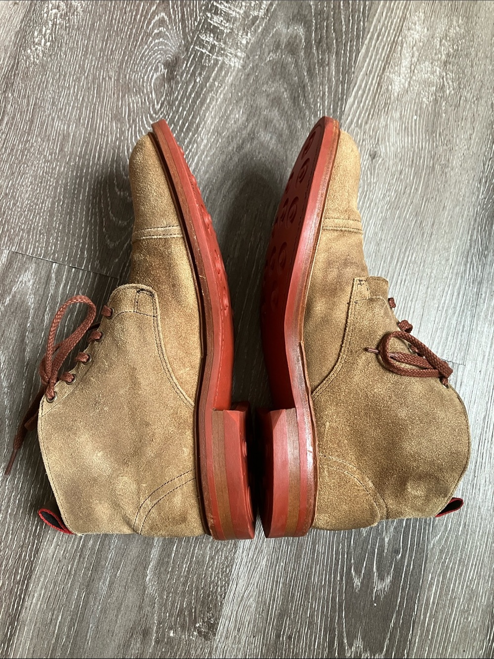 Allen Edmonds Patton Weatherproof Suede Cap-Toe Boots - Picture 9 of 17